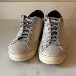 P448 John Suede and Leather Sneaker